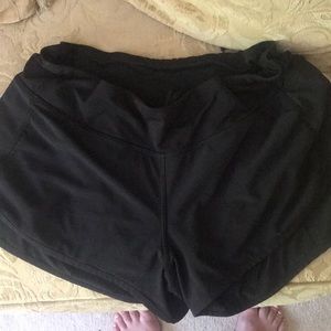 Lululemon black shorts